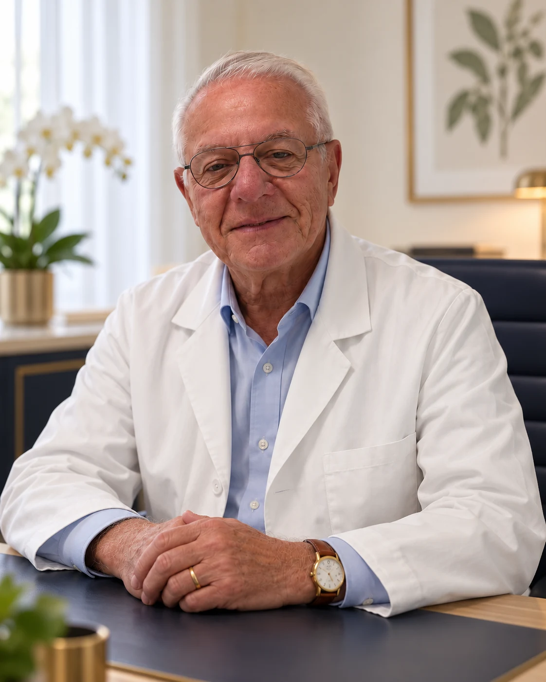 Portrait du Dr Luis Heer